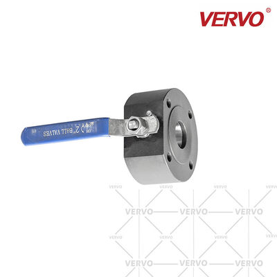 Dn50 Wafer Type Ball Valve Forged Steel LF2 2 Inch 150 Lb Lever API 6D Full Bore Metal Seated Floating Ball Valve