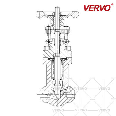 bellow sealed steam globe valve for steam oil water